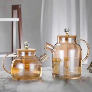 Ấm pha trà chịụ nhiệt từ âm 20 độ C đến 400 độ C dáng thấp ( THÙNG 24C )