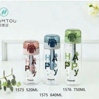 1576 - Bình nước nhựa 750ML,(Toumtou) (60C/Thùng) 1576 - Bình nước nhựa 750ML,(Toumtou) (60C/Thùng)