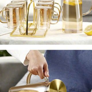 Bình cốc thuỷ tinh chịu nhiệt ( thùng 12 bộ ) Bình cốc thuỷ tinh chịu nhiệt ( thùng 12 bộ )