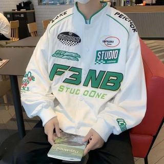 Áo khoác dù 2 lớp tay dài logo in N3FB form rộng UNISEX Áo khoác dù 2 lớp tay dài logo in N3FB form rộng UNISEX