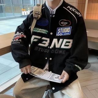 Áo khoác dù 2 lớp tay dài logo in N3FB form rộng UNISEX Áo khoác dù 2 lớp tay dài logo in N3FB form rộng UNISEX