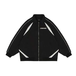 ÁO KHOÁC DÙ HAI LỚP/JACKET UNISEX FORM RỘNG NAM NỮ HỌA TIẾT IN JMK ÁO KHOÁC DÙ HAI LỚP/JACKET UNISEX FORM RỘNG NAM NỮ HỌA TIẾT IN JMK