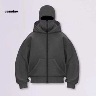 Áo Khoác Hoodie Zip Ninja Trơn Cổ Cao 2 Nón có túi Trong Tay Xỏ Ngón Phong Cách Ninja Che Mặt Mũ Rộng Siêu Ngầu Áo Khoác Hoodie Zip Ninja Trơn Cổ Cao 2 Nón có túi Trong Tay Xỏ Ngón Phong Cách Ninja Che Mặt Mũ Rộng Siêu Ngầu