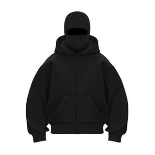 Áo Khoác Hoodie Zip Ninja Trơn Cổ Cao 2 Nón có túi Trong Tay Xỏ Ngón Phong Cách Ninja Che Mặt Mũ Rộng Siêu Ngầu Áo Khoác Hoodie Zip Ninja Trơn Cổ Cao 2 Nón có túi Trong Tay Xỏ Ngón Phong Cách Ninja Che Mặt Mũ Rộng Siêu Ngầu