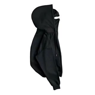 Áo Khoác Hoodie Zip Ninja Trơn Cổ Cao 2 Nón có túi Trong Tay Xỏ Ngón Phong Cách Ninja Che Mặt Mũ Rộng Siêu Ngầu Áo Khoác Hoodie Zip Ninja Trơn Cổ Cao 2 Nón có túi Trong Tay Xỏ Ngón Phong Cách Ninja Che Mặt Mũ Rộng Siêu Ngầu