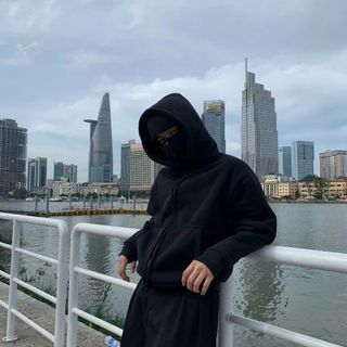 Áo Khoác Hoodie Zip Ninja Trơn Cổ Cao 2 Nón có túi Trong Tay Xỏ Ngón Phong Cách Ninja Che Mặt Mũ Rộng Siêu Ngầu Áo Khoác Hoodie Zip Ninja Trơn Cổ Cao 2 Nón có túi Trong Tay Xỏ Ngón Phong Cách Ninja Che Mặt Mũ Rộng Siêu Ngầu