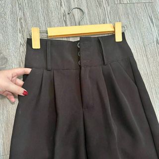 Quần Tây Học Sinh, Công Sở Form Baggy Ống Đứng Cạp Cao 3 nút Có Xếp Li - Chất Tuyết Mưa, 2 size L, XL Quần Tây Học Sinh, Công Sở Form Baggy Ống Đứng Cạp Cao 3 nút Có Xếp Li - Chất Tuyết Mưa, 2 size L, XL