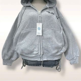 Áo khoác nữ cao cấp nón rộng chữ SLAY