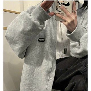 Áo khoác cadigan nữ, logo thêu nhỏ