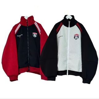 Áo khoác nam Kiểu chạy sọc tay raplang