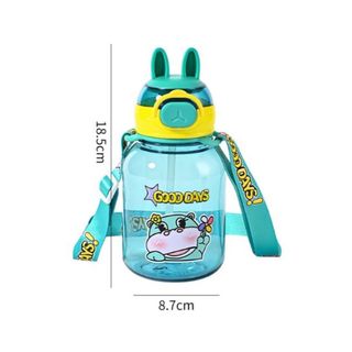 Nhựa_9167 Bình nhựa 600ml tai gấu good day (THÙNG 80C)