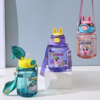 Nhựa_9167 Bình nhựa 600ml tai gấu good day (THÙNG 80C)