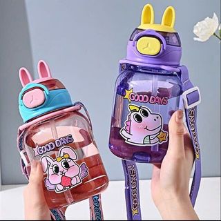 Nhựa_9167 Bình nhựa 600ml tai gấu good day (THÙNG 80C)
