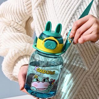 Nhựa_9167 Bình nhựa 600ml tai gấu good day (THÙNG 80C)