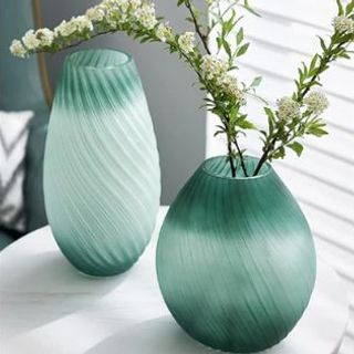 Bình lọ Hoa Thuỷ Tinh Ngọc Bích 18x9x23cm ( THÙNG 16C)