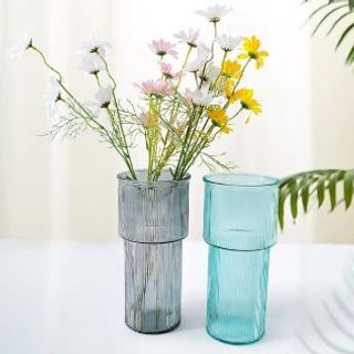 Bình Hoa Thuỷ Tinh Trụ Sọc 11x25cm (THÙNG 24C)