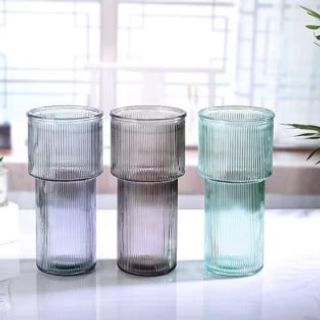 Bình Hoa Thuỷ Tinh Trụ Sọc 11x25cm (THÙNG 24C)