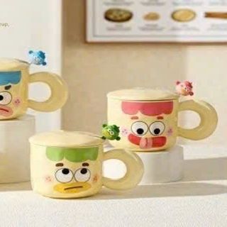 Cốc Sứ Cute Mặt Hề 400ml KC2473 (THÙNG 60C)