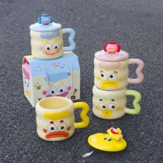 Cốc Sứ Cute Mặt Hề 400ml KC2473 (THÙNG 60C)