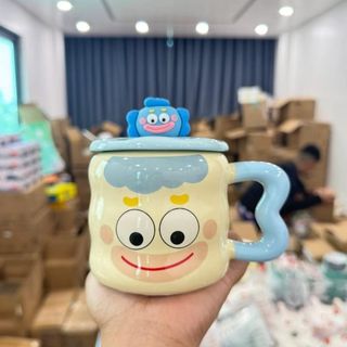Cốc Sứ Cute Mặt Hề 400ml KC2473 (THÙNG 60C)