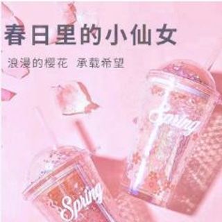 Bình Cốc Thủy Tinh Nắp Nhựa SPRING ( THÙNG 60C )