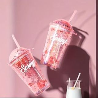 Bình Cốc Thủy Tinh Nắp Nhựa SPRING ( THÙNG 60C )