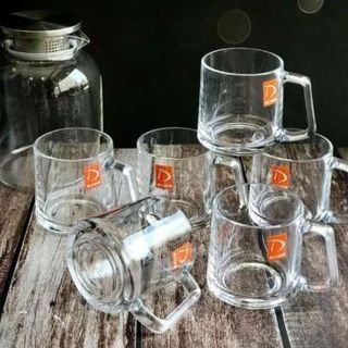 Cốc Thủy Tinh Quai TZ401 350ML ( THÙNG 36C ) Cốc Thủy Tinh Quai TZ401 350ML ( THÙNG 36C )