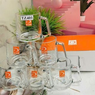 Cốc Thủy Tinh Quai TZ401 350ML ( THÙNG 36C ) Cốc Thủy Tinh Quai TZ401 350ML ( THÙNG 36C )