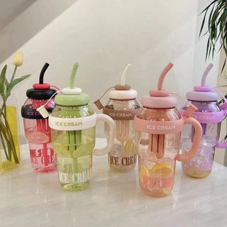 Bình nhựa ice cream bottle 1400ml (THÙNG 48C)