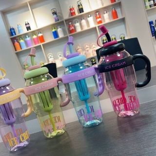 Bình nhựa ice cream bottle 1400ml (THÙNG 48C)