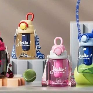 Bình nhựa AKN bình nước nhựa hello gấu (THÙNG 60C)