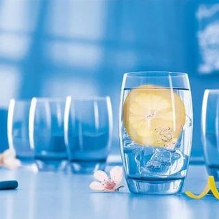 Bộ 6 cốc thủy tinh trắng trắng cao (THÙNG 8B)