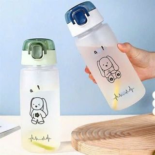 Bình nhựa AKN bình nước nhựa rabit nhám 650ML (THÙNG 60C)