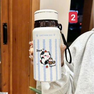 BGN Bình Giữ Nhiệt Hoạt Hình Bear 800ml ( THÙNG 50C )